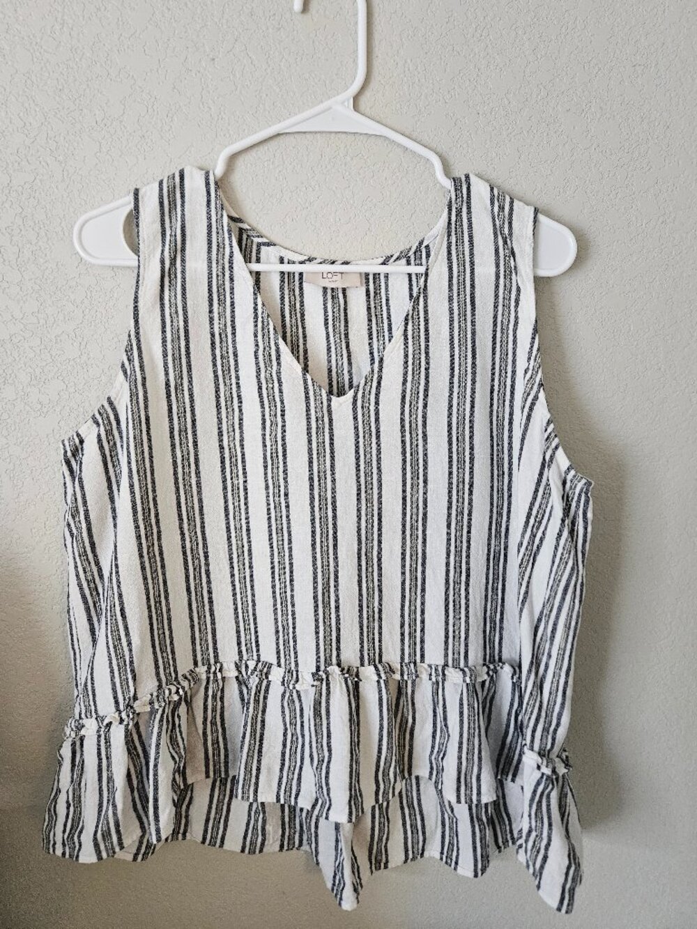 SALE 🇺🇸 Striped Linen Top